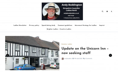 andybodders.co.uk screenshot