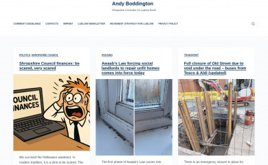 andybodders.co.uk screenshot