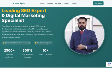 aneesayub.com screenshot