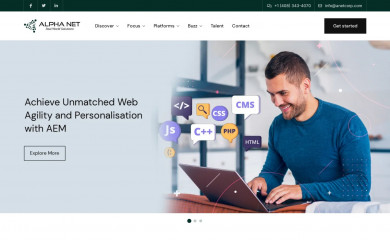anetcorp.com screenshot