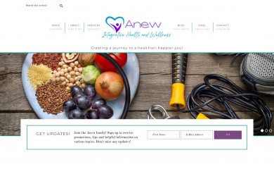 anewintegrativehealth.com screenshot