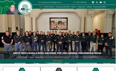 anfup.cl screenshot