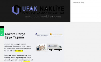 ankaraufaknakliye.com screenshot