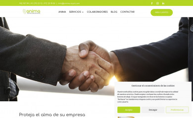 anima-lopd.com screenshot