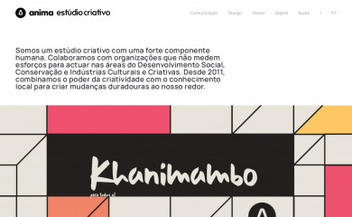 anima.co.mz screenshot