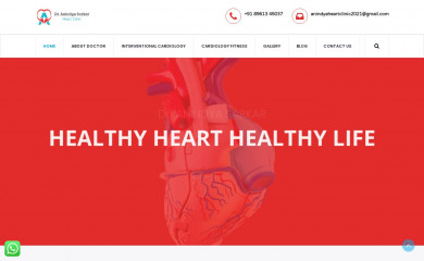 anindyaheartspecialist.com screenshot
