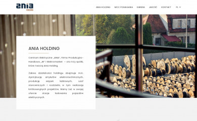 aniaholding.pl screenshot