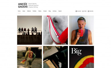 aniceegaddis.com screenshot