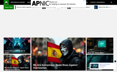 anonymoushackers.net screenshot