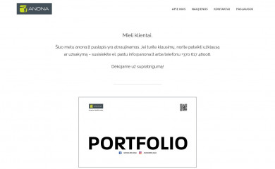 anona.lt screenshot