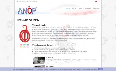 anop.cz screenshot