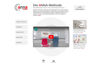 anna-methode.de screenshot