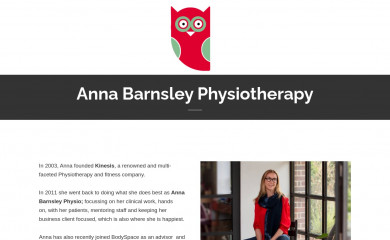 annabarnsleyphysio.co.uk screenshot
