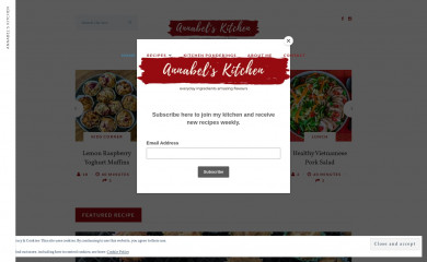 annabelskitchen.com.au screenshot