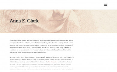 annaeclark.com screenshot