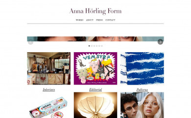 annahorling.se screenshot
