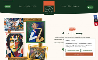 annasovany.sk screenshot