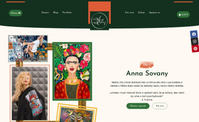 annasovany.sk screenshot
