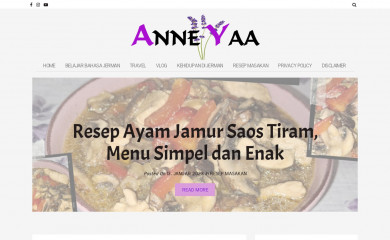 anneyaa.com screenshot
