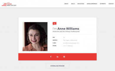 anneawaywego.com screenshot