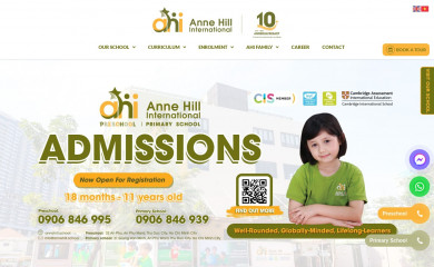 annehill.school screenshot