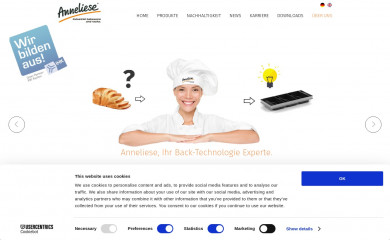 anneliese.at screenshot