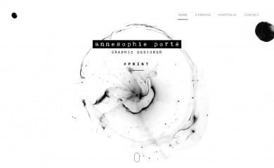 annesophieporte.com screenshot