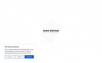 anniebertram.com screenshot