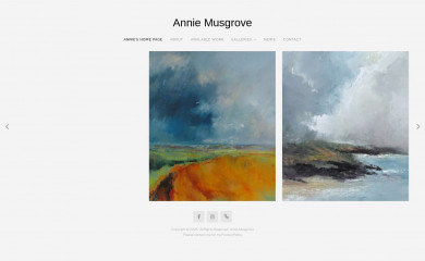 anniemusgrove.co.uk screenshot