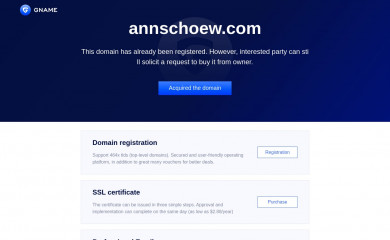 annschoew.com screenshot
