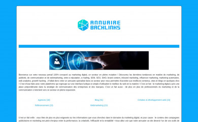 annuaire-backlinks.com screenshot