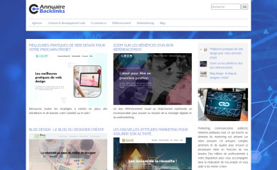 annuaire-backlinks.fr screenshot