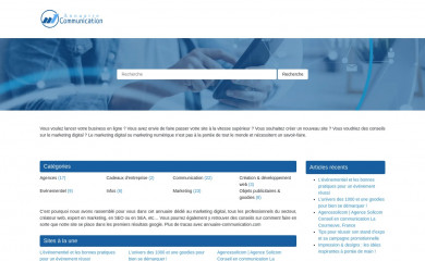 annuaire-communication.com screenshot