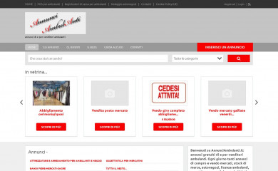 annunciambulanti.it screenshot