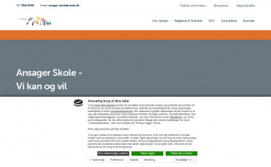 ansager-skole.dk screenshot