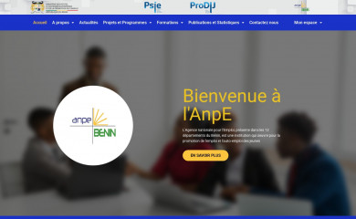 anpe.bj screenshot