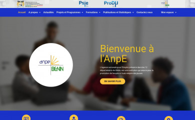 anpe.bj screenshot