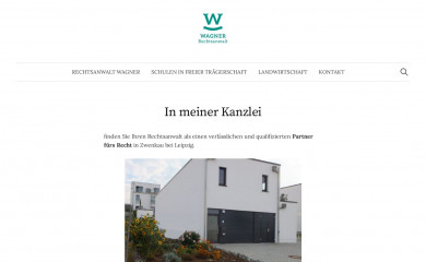 anwalt-wagner.de screenshot