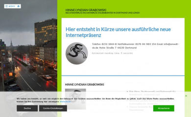 anwalt-do.de screenshot