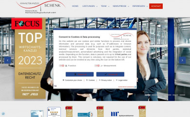 anwalt-schenk.de screenshot