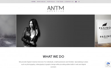 antmcreative.com.au screenshot