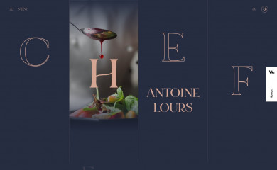 antoinelours.com screenshot