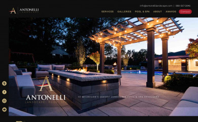 antonellilandscape.com screenshot