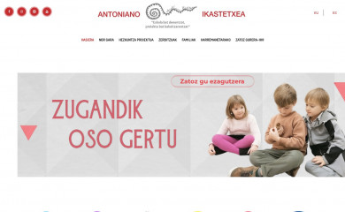 antoniano.com screenshot