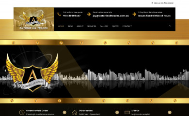 antoniealltrades.com.au screenshot
