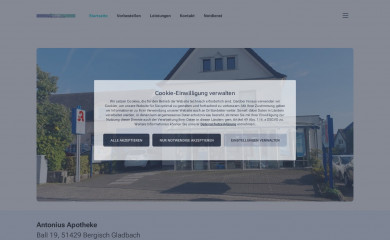 antoniusapotheke.info screenshot