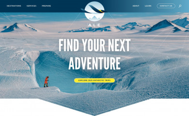 antarctic-logistics.com screenshot