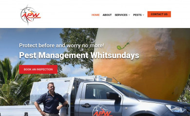 antepestwhitsunday.com.au screenshot