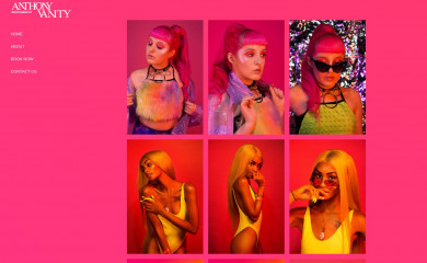 anthonyvanity.com screenshot