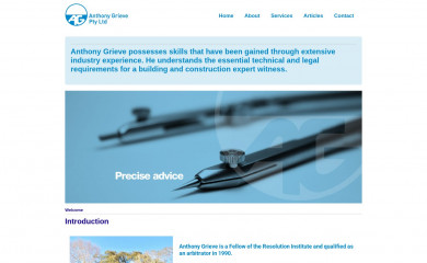 anthonygrieve.com.au screenshot